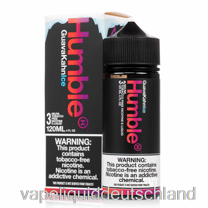 Ice Guava Kahn – Humble Juice Co – 120 Ml, 6 Mg Vape-Flüssigkeit